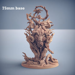 Faenarion the Luxuriant (Forest Spirit Beast, With or Without Mounted Druid) (Online Only)