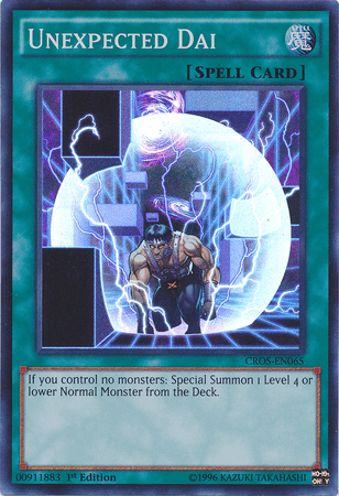 Unexpected Dai [CROS-EN065] Super Rare (ONLINE ORDER ONLY)