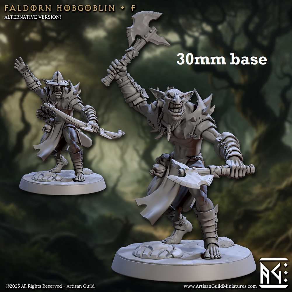 Faldorn Hobgoblin: Sculpt F (Male Hobgoblin Soldier) (Online Order Only)