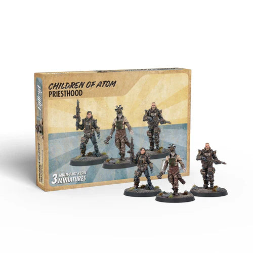 Fallout: Miniatures - Children of Atom: Priesthood (ONLINE ORDER ONLY)