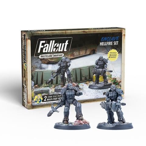 Fallout: Wasteland Warfare - Enclave - Hellfire Set (ONLINE ORDER ONLY)