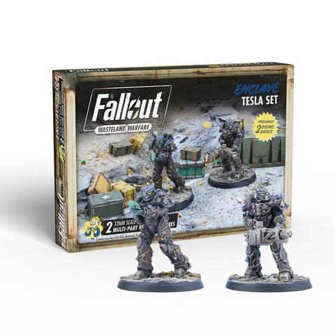 Fallout: Wasteland Warfare - Enclave - Tesla Set (ONLINE ORDER ONLY)