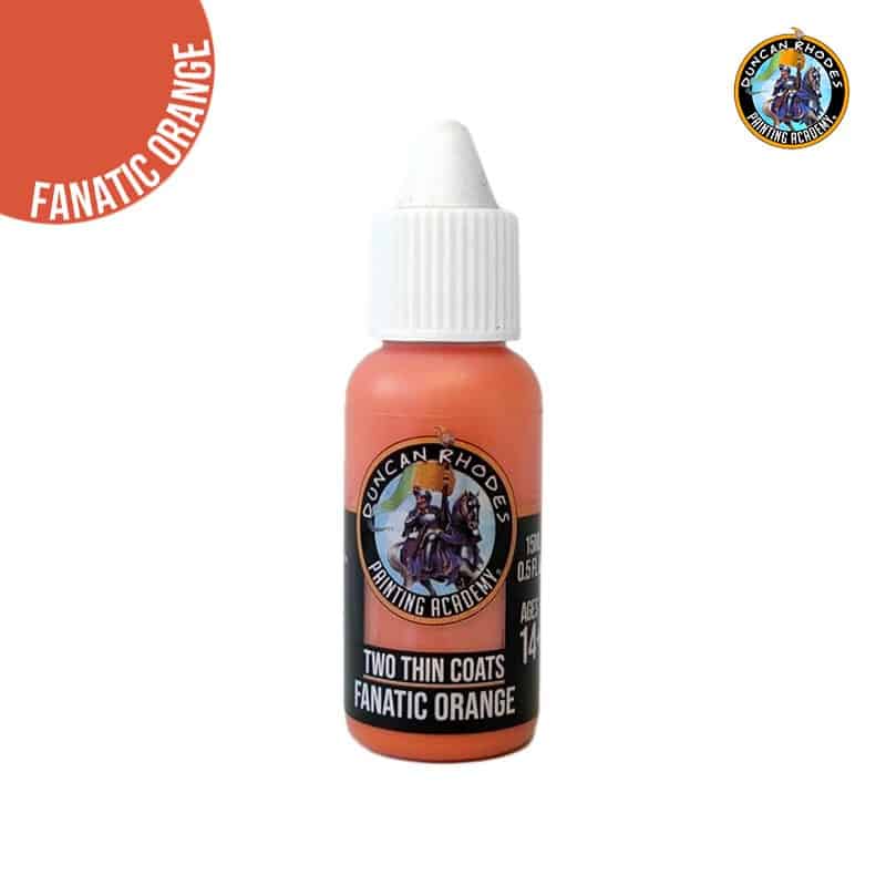 Two Thin Coats Midtone: Fanatic Orange (ONLINE ORDER ONLY)
