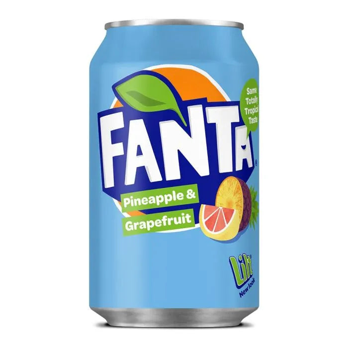Fanta Pineapple Grapefruit (330ml)(UK) (ONLINE ORDER ONLY)