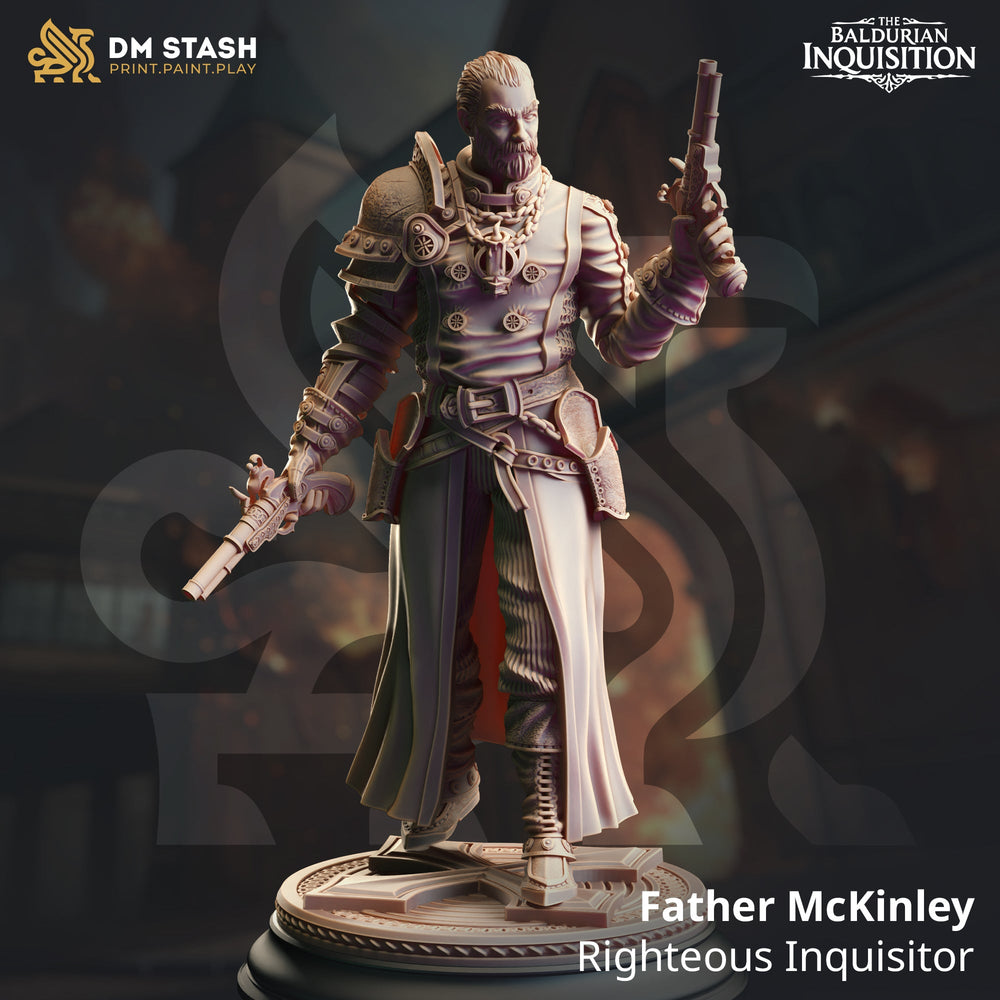 Father McKinley, Righteous Inquisitor (Male Human Gunslinger) (Online Only)