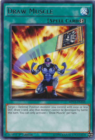 Draw Muscle [MP15-EN168] Rare (ONLINE ORDER ONLY)