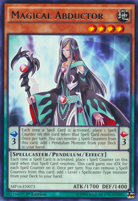Magical Abductor [MP16-EN073] Rare (ONLINE ORDER ONLY)