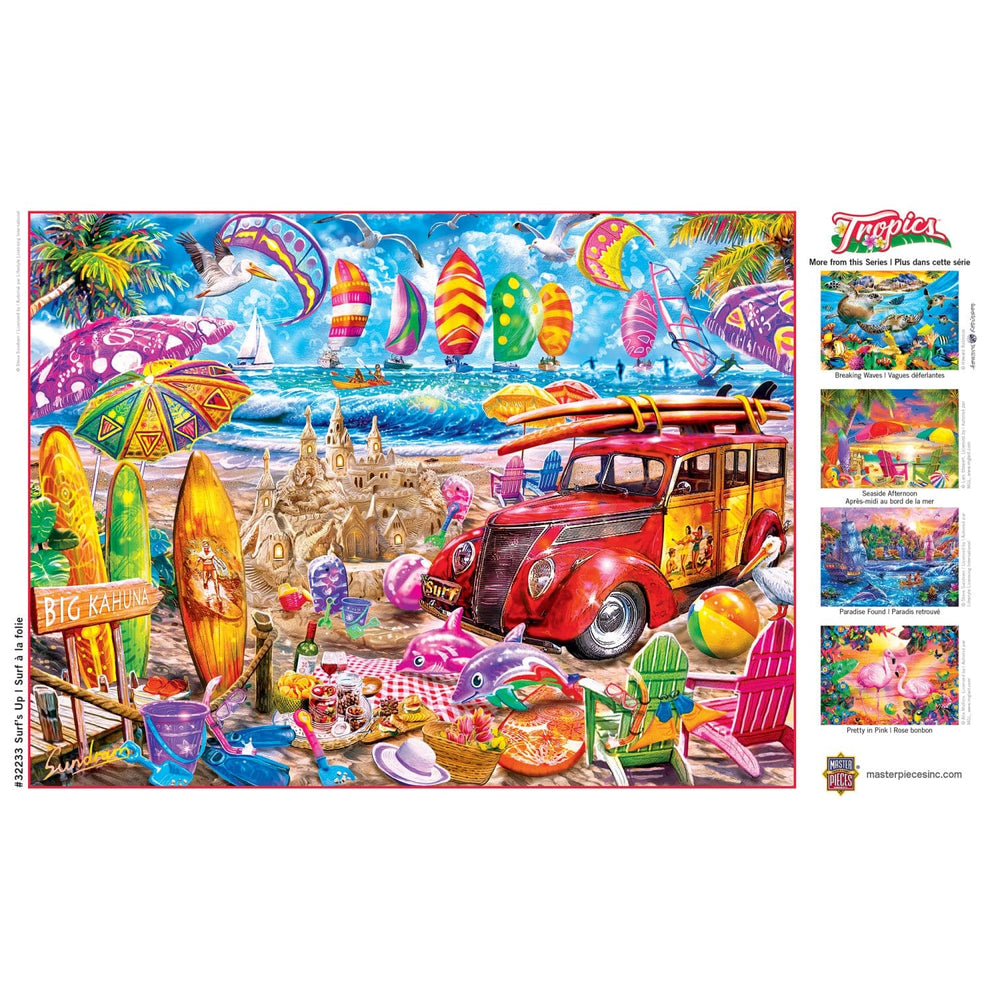 Tropics - Surf's Up 300 Piece EZ Grip Jigsaw Puzzle (ONLINE ORDER ONLY)