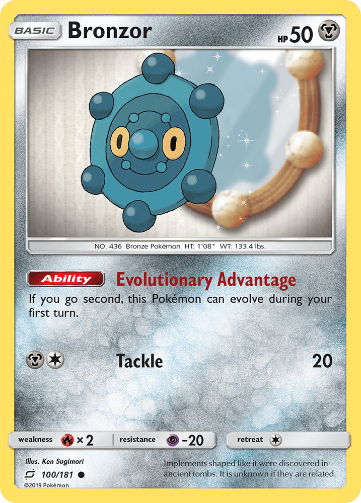 Bronzor (100/181) [Sun & Moon: Team Up] (Online Only)