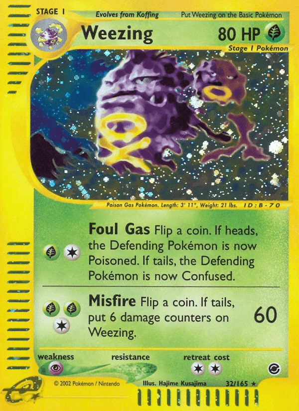 Weezing (32/165) [Expedition: Base Set] (Online Only)