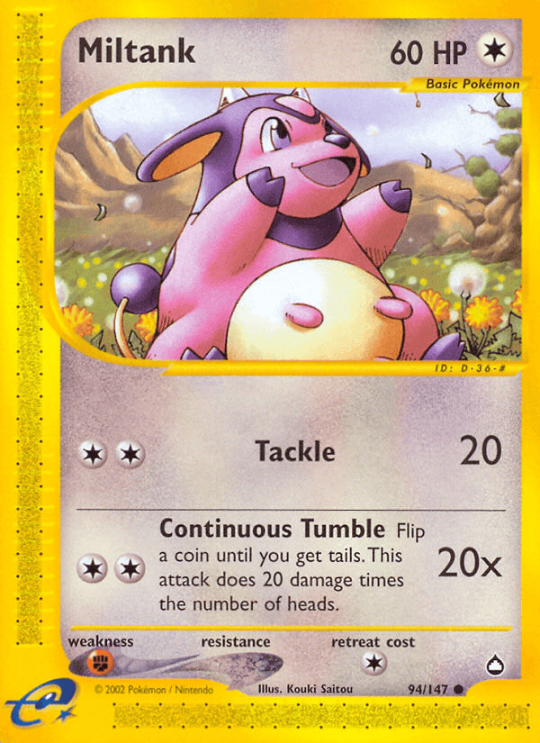 Miltank (94/147) [Aquapolis] (Online Only)