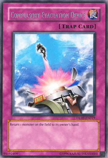 Compulsory Evacuation Device (Silver) [DL09-EN019] Rare (ONLINE ORDER ONLY)