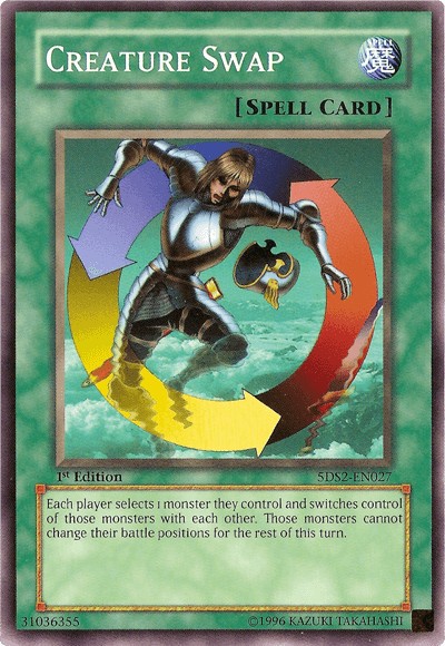 Creature Swap [5DS2-EN027] Common (ONLINE ORDER ONLY)