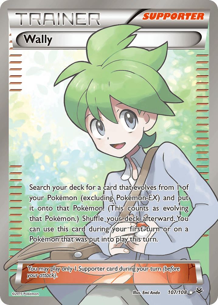 Wally (107/108) [XY: Roaring Skies] (Online Only)