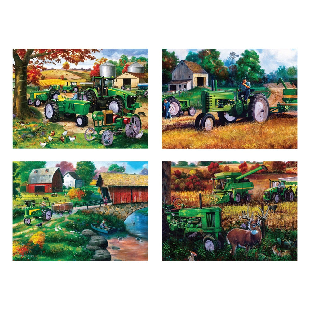 Farm & Country - 500 Piece Jigsaw Puzzles 4-Pack
