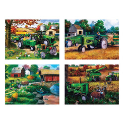 Farm & Country - 500 Piece Jigsaw Puzzles 4-Pack