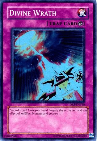 Divine Wrath [DR3-EN110] Super Rare (ONLINE ORDER ONLY)