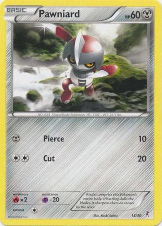 Pawniard (13/30) [XY: Trainer Kit 1 - Bisharp] (Online Only)