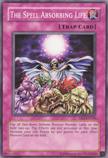 The Spell Absorbing Life [DR1-EN159] Common (ONLINE ORDER ONLY)