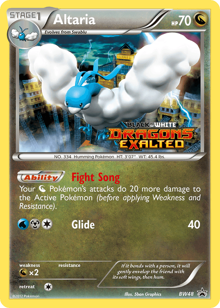 Altaria (BW48) [Black & White: Black Star Promos] (Online Only)