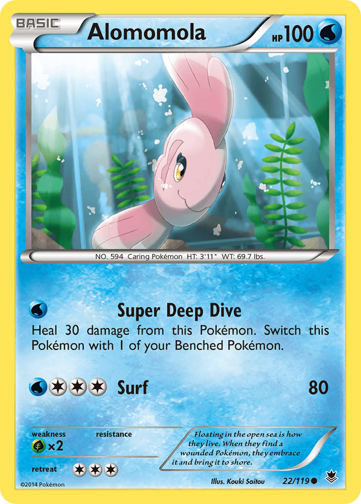 Alomomola (22/119) [XY: Phantom Forces] (Online Only)