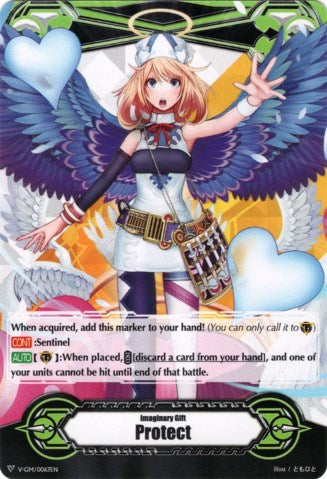 Imaginary Gift [Protect] - Solidify Celestial, Zerachiel (V-GM/0063EN) [Gift Markers]