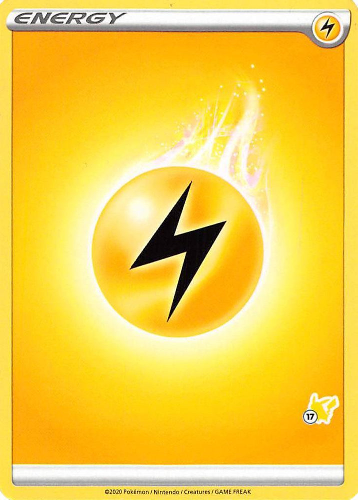 Lightning Energy (Pikachu Stamp #17) [Battle Academy 2022] (Online Only)