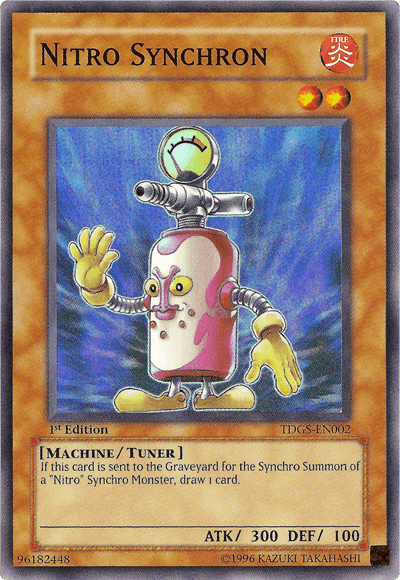 Nitro Synchron [TDGS-EN002] Super Rare (ONLINE ORDER ONLY)