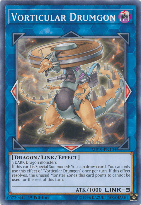 Vorticular Drumgon [MP19-EN104] Common (ONLINE ORDER ONLY)
