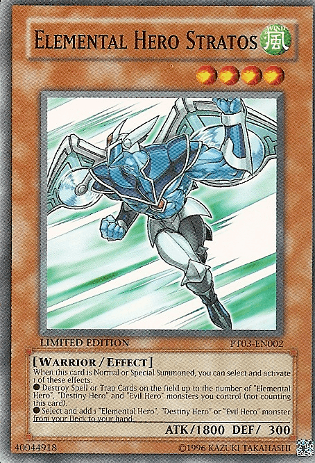 Elemental Hero Stratos [PT03-EN002] Common (ONLINE ORDER ONLY)