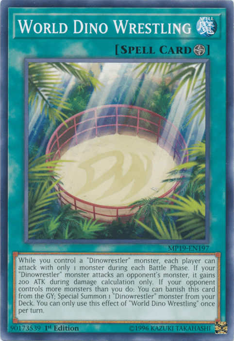 World Dino Wrestling [MP19-EN197] Common (ONLINE ORDER ONLY)