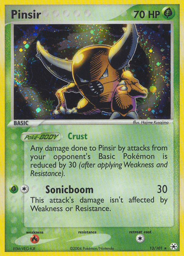 Pinsir (13/101) [EX: Hidden Legends] (Online Only)