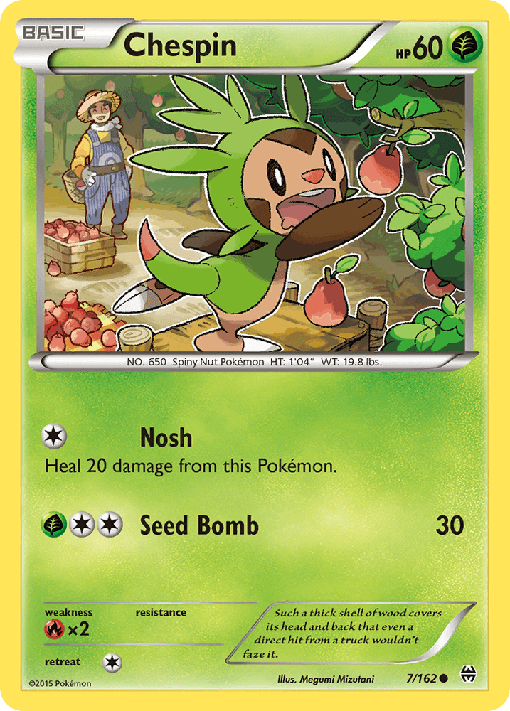 Chespin (7/162) [XY: BREAKthrough] (Online Only)