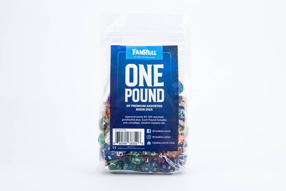 One Pound of Dice from FanRoll (ONLINE ORDER ONLY)