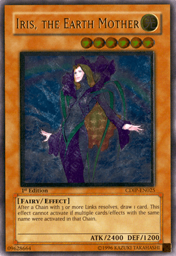 Iris, the Earth Mother [CDIP-EN025] Ultimate Rare (ONLINE ORDER ONLY)