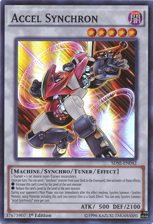 Accel Synchron [SDSE-EN042] Super Rare (ONLINE ORDER ONLY)