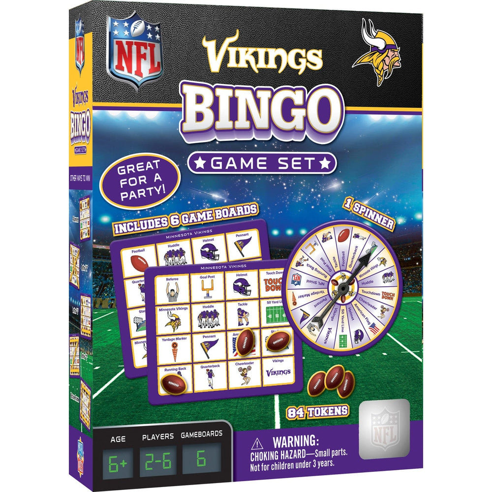 Minnesota Vikings Bingo Game (ONLINE ORDER ONLY)