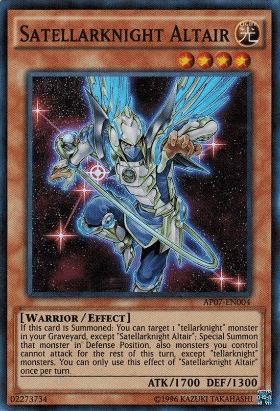 Satellarknight Altair [AP07-EN004] Super Rare (ONLINE ORDER ONLY)