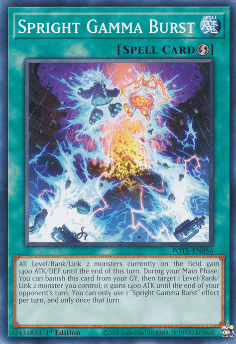 Spright Gamma Burst [POTE-EN056] Common (ONLINE ORDER ONLY)