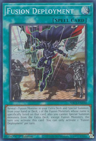 Fusion Deployment [SDCS-EN030] Super Rare (ONLINE ORDER ONLY)
