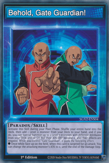 Behold, Gate Guardian! [SGX2-ENS04] Common (ONLINE ORDER ONLY)