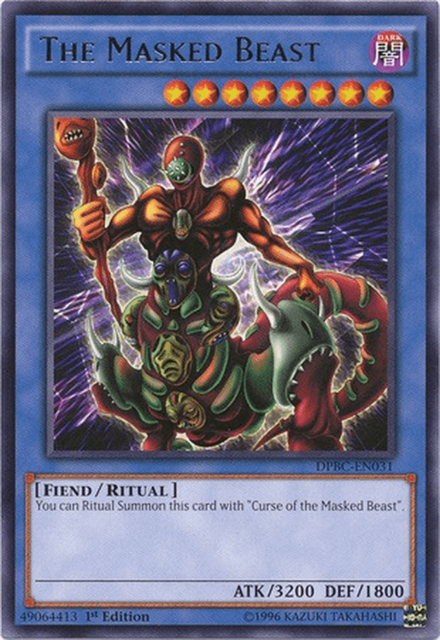 The Masked Beast [DPBC-EN031] Rare (ONLINE ORDER ONLY)
