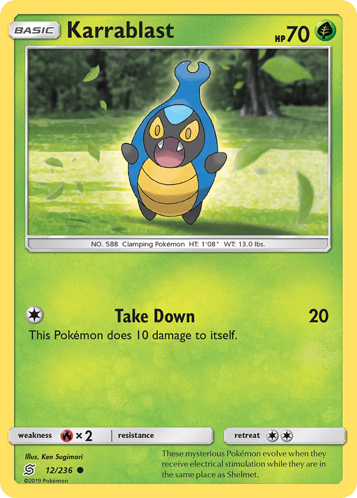 Karrablast (12/236) [Sun & Moon: Unified Minds] (Online Only)