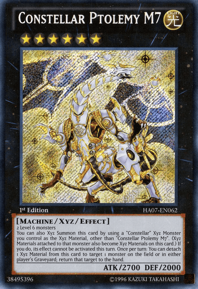 Constellar Ptolemy M7 [HA07-EN062] Secret Rare (ONLINE ORDER ONLY)
