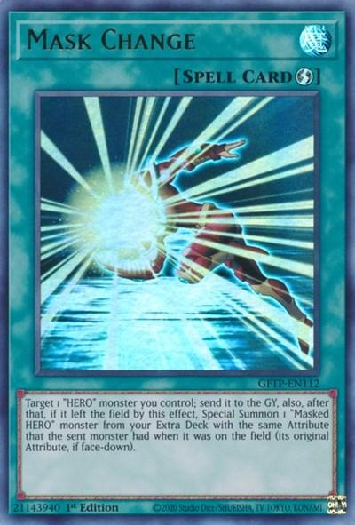 Mask Change [GFTP-EN112] Ultra Rare (ONLINE ORDER ONLY)