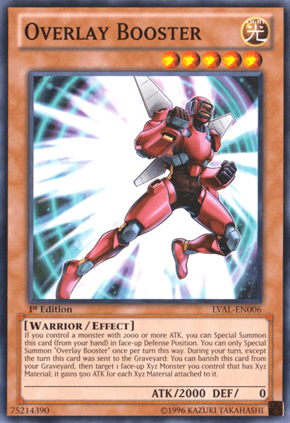 Overlay Booster [LVAL-EN006] Common (ONLINE ORDER ONLY)