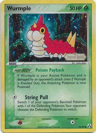 Wurmple (70/92) (Stamped) [EX: Legend Maker] (Online Only)