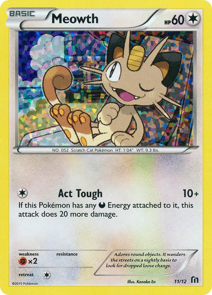 Meowth (11/12) [McDonald's Promos: 2016 Collection] (Online Only)