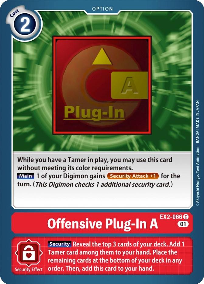 Offensive Plug-In A [EX2-066] [Digital Hazard] (ONLINE ORDER ONLY)