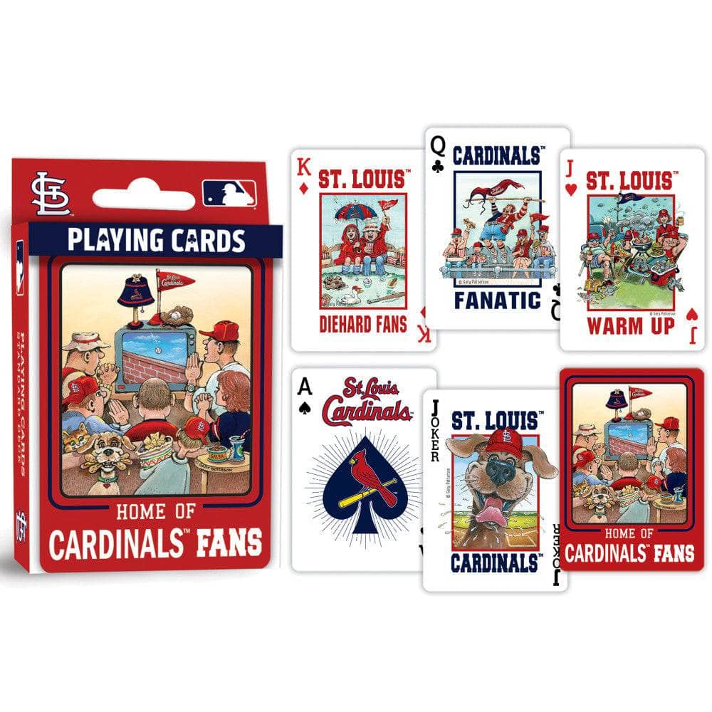 St. Louis Cardinals Fan Deck Playing Cards - 54 Card Deck (ONLINE ORDER ONLY)